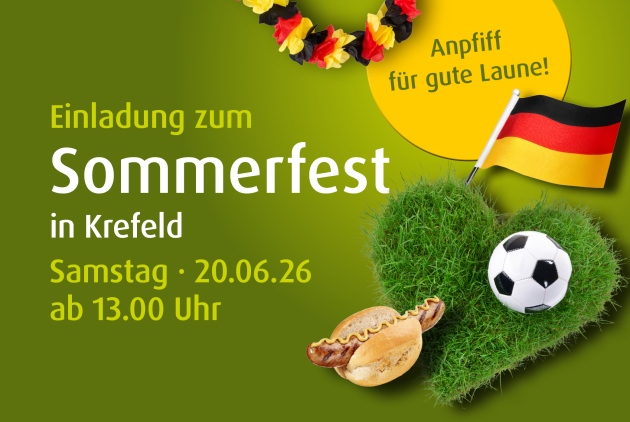 Krefeld: Einladung zum Sommerfest