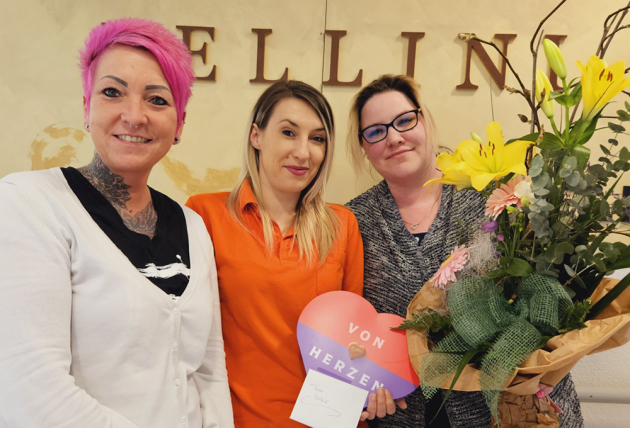 Krefeld Gratulation zum Karriereschritt