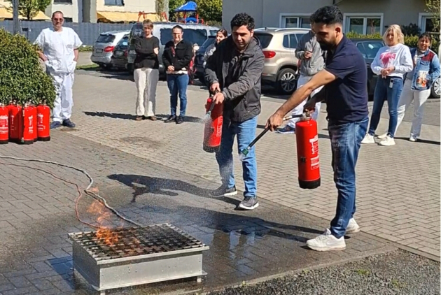 Geldern Brandschutzübung