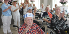 Geldern: BewohnerInnen und Mitarbeitende feiern Herbstfest.