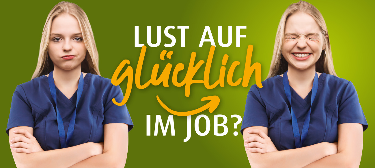 Lust auf Glücklich im Job?